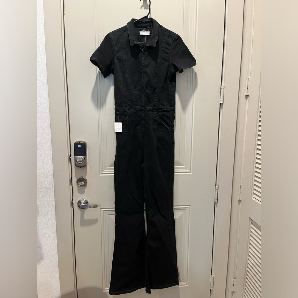 Free People Women’s Jayce Jumpsuit - Black, M